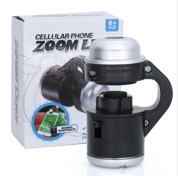 30 times magnification with mobile phone lens microscope - Image 4