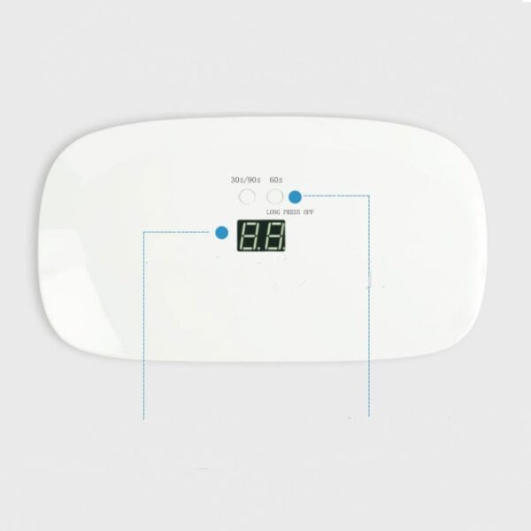 24W Portable Rechargeable Nail Lamp Therapy Machine - Image 4