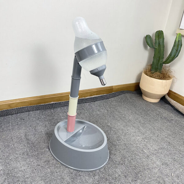 Automatic Pet Water Dispenser Stand Feeder Bowl Adjusting Height Water Bottle Cat Dog Water Drinker Water Fountain Feeding - Image 2