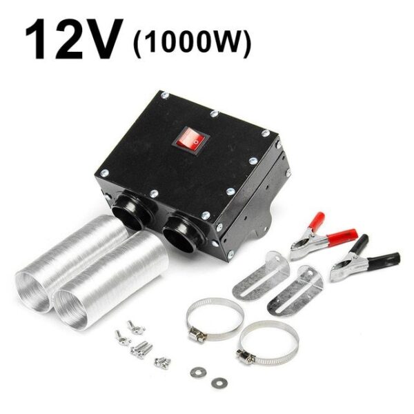 Export mini car electric heater car electric heater heater fan heater defroster 12V24V demisting - Image 2