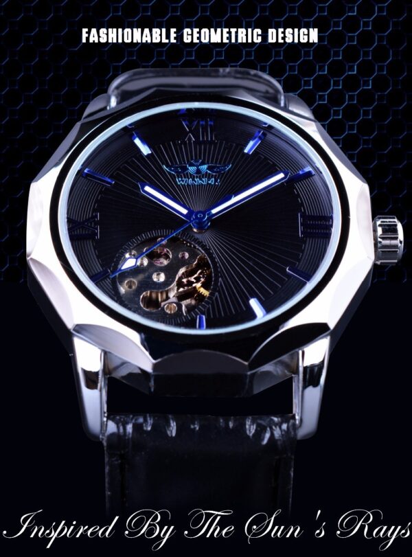 A factory selling hot money, WINNER authentic mechanical watches, men's mechanical watches - Image 2