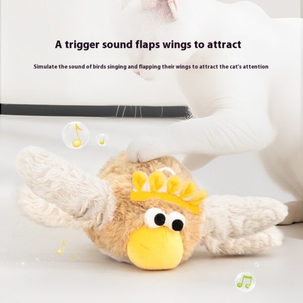 Cat Shaking Kincho Electric Plush Sound Toy - Image 2