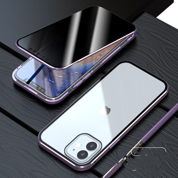Anti-peep Double-sided Magneto Mobile Phone Case - Image 8
