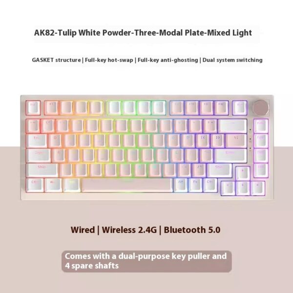 Creative Color Gaming Home Office Keyboard - Image 7