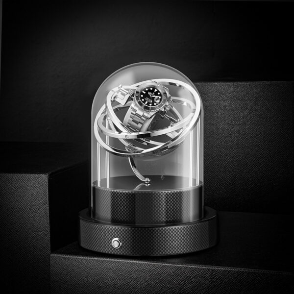Beautiful Glass Cover Mechanical Watch Shaker - Image 3