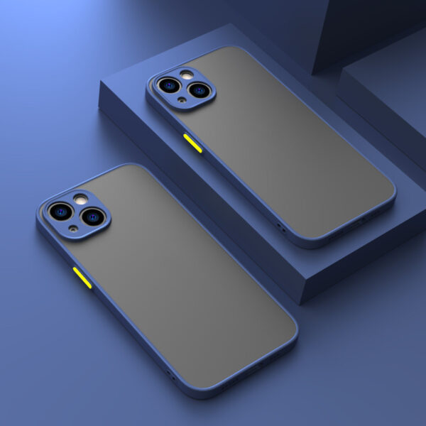 Fine Hole Skin-sensing Phone Case Full Lens Anti-fall Frosted Hard Protective Cover - Image 7