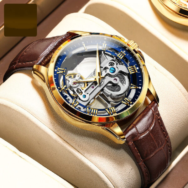 Men's Waterproof Luminous Mechanical Watch - Image 3