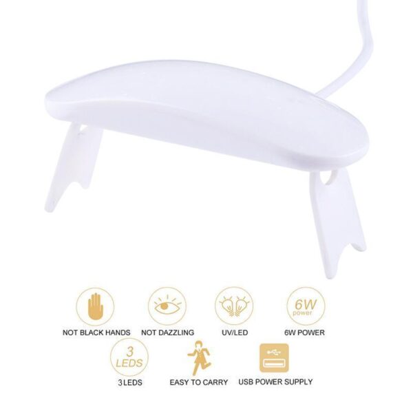 Nail Mini Phototherapy Lamp UVLED Phototherapy Machine - Image 6