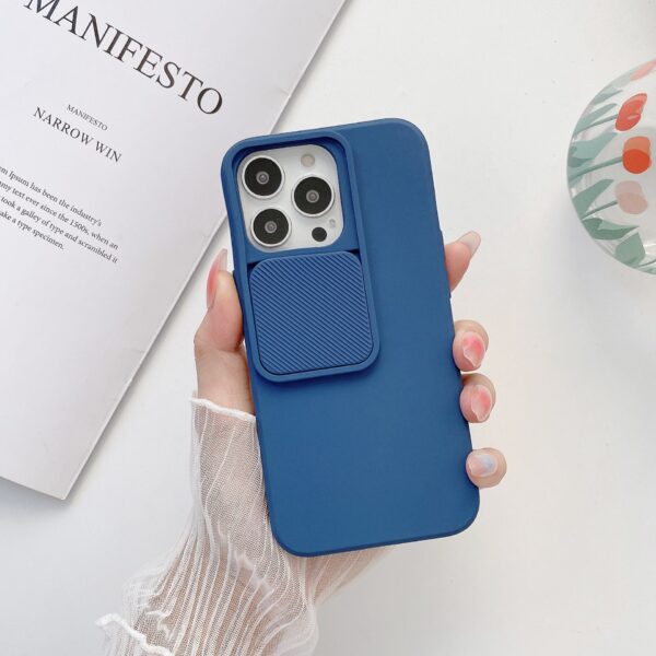 Sliding Window Sliding Cover Silicone Mobile Phone Protective Case - Image 5