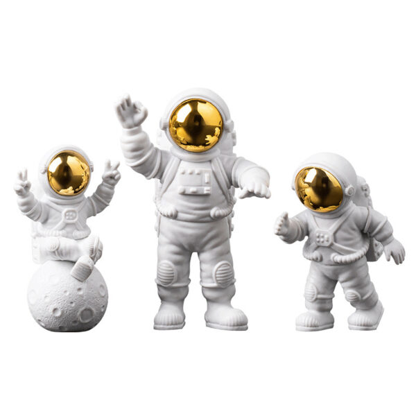 Spaceman Astronaut Moon Night Light Cute Car Decoration - Image 5