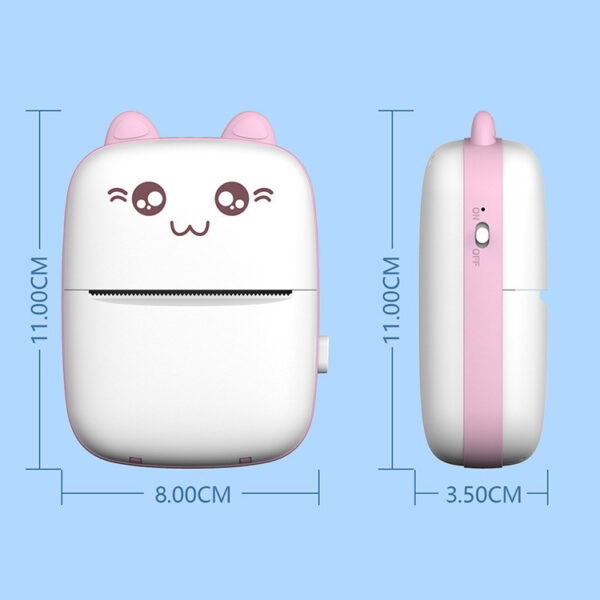 Mini Portable Printer Home Pocket Small Student Wrong Question Machine - Image 5