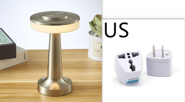 Creative Dining Table Hotel Dumbbell Charging Table Lamp - Image 8