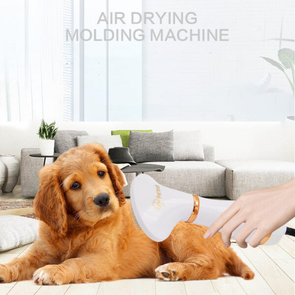 Two-in-one Pet Hot Air Comb Dog Cat Hair Comb Pet Electric Beauty Comb Hair Dryer One-click Hair Removal - Image 4