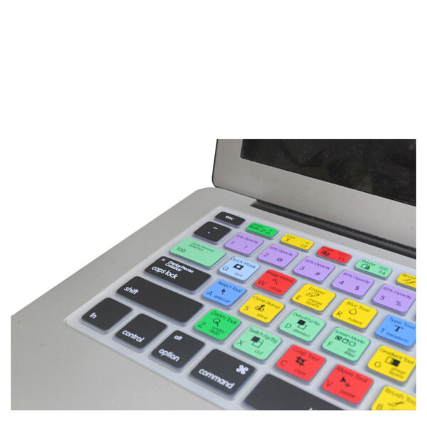 Adobe Illustrator Keyboard Shortcut Design Functional Silicone Cover For Macbook Pro Air 13 15 17 Protector Sticker - Image 3