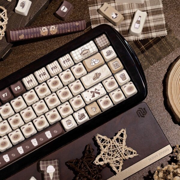Original MAO Height PBT Five-sided Sublimation Mechanical Keyboard Keycaps - Image 2