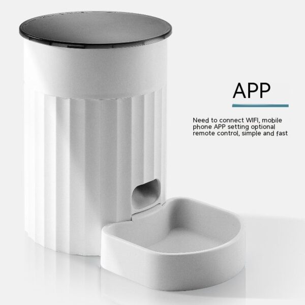 Intelligent Automatic Timing Wifi Remote Pet Feeder - Image 4