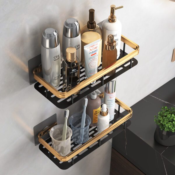 Bathroom Shelf Free Punch Bathroom Toilet Wash - Image 4