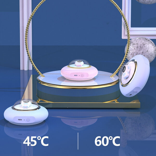 Astronaut Hand Warming Treasure Small Night Light USB Fast Charging Portable Heating Two In One - Image 3