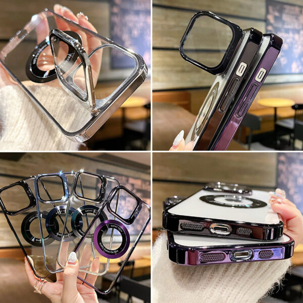 Magnetic Leakage Label Mobile Phone Case Electroplating - Image 7