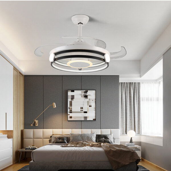 Bedroom Dining Room Household Ceiling Fan Light - Image 4