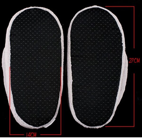 Practical Safe and Reliable Plush USB Foot Warmer Shoes Soft Electric Heating Slipper - Image 5