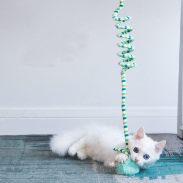 Interactive Cat Hanging Toy Simulation Cat Toy Funny Self-hey Toy For Kitten Playing Teaser Wand Pets Accessories - Image 2