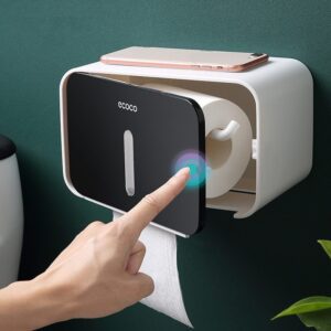 Waterproof Toilet Paper Holder - Stylish & Dry Bathroom Solution