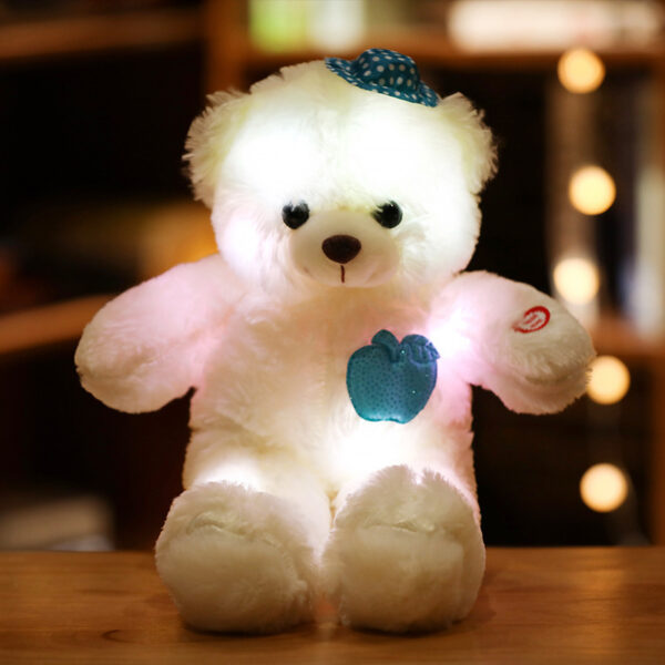Led Light Up Teddy Bear Doll Pillow Light Up Plush Toy - Image 2