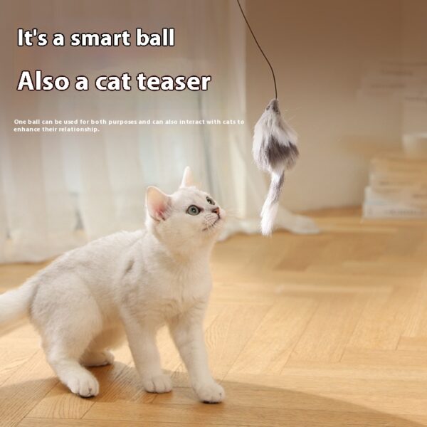 Cat Toys Mouse Teaser Ball Funny Moving Toy For Pets Cat Dog Electric Teaser Ball Automatic Intelligent Rolling Ball Pet Products - Image 5