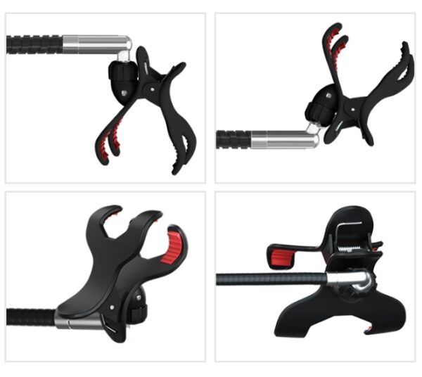 Bed with mobile phone bracket live artifact lazy watch TV bedside mobile phone holder universal folder overhead support shelf - Image 4