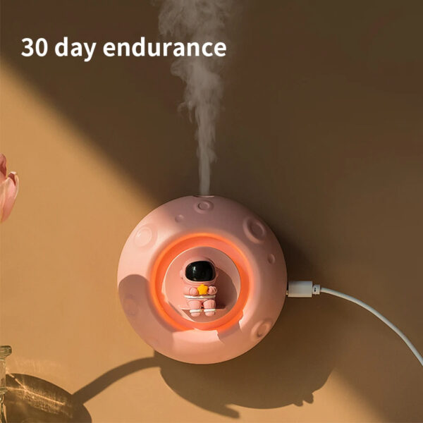 Astronaut Night Light Air Humidifier USB Rechargeable Mist Aromatherapy Water Diffuser With Led Light Astronaut Humidificador - Image 3