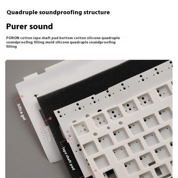 Wireless Mechanical Keyboard Bluetooth The Third Mock Examination - Image 4