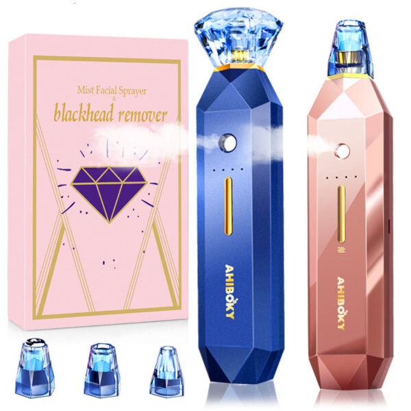 2-IN-1 Blackhead Remover Vacuum Pore Cleaner Acne Remover Mist Facial Sprayer Skin Mouisture Nose Face Deep Cleansing Skin Care - Image 2