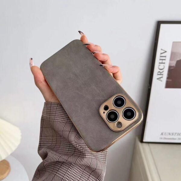 Leather Texture Phone Case - Image 3