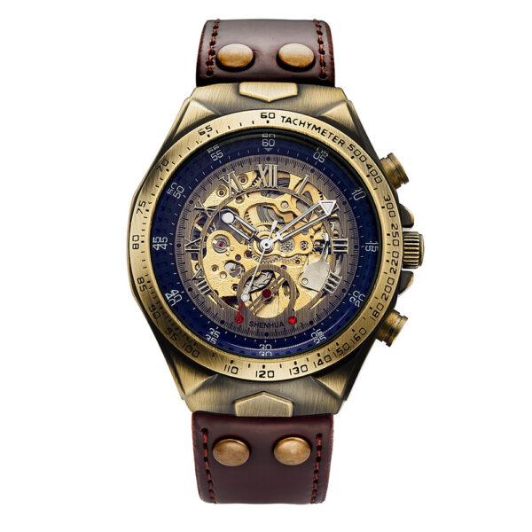 Men's Fashion Hollowed-out Automatic Mechanical Watch - Image 6