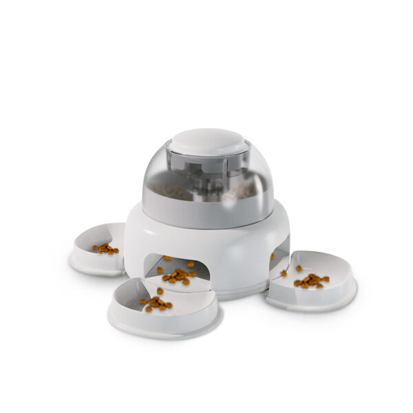 Dog Press Leakage Food Feeder Automatic Pet Feeder - Image 2