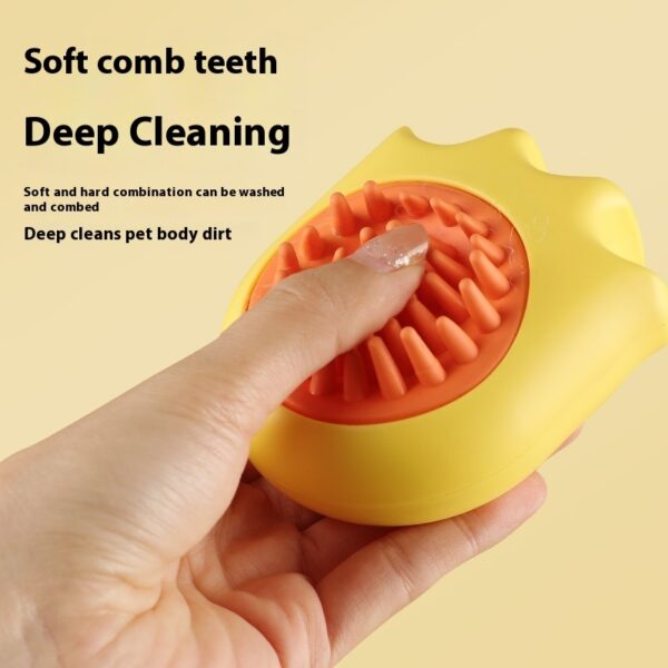 Pet Bath Brush Cat Dog Massage Comb - Image 3