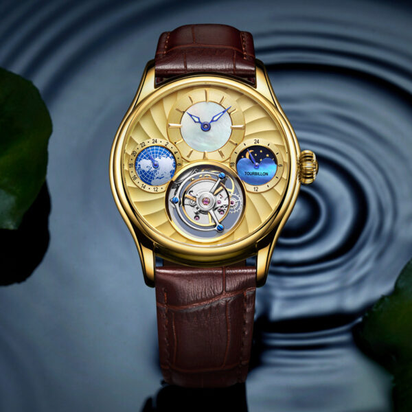 Hollow automatic men's business mechanical watch - Image 6