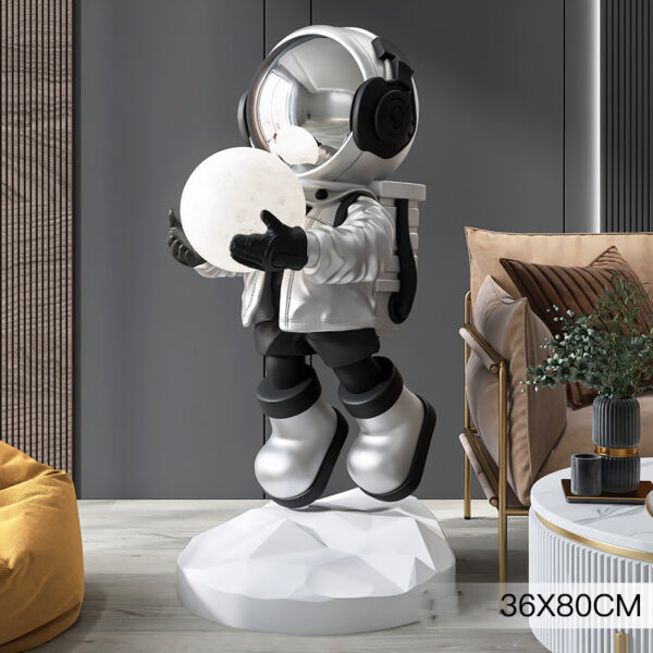 Astronaut Living Room Large Floor Ornament Entrance Light - Image 5