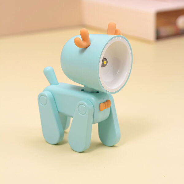 Rechargeable Version Cartoon Puppy Deer Night Light - Image 8