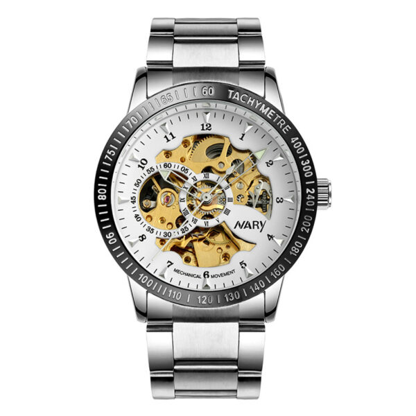 NARY watch manufacturer direct supply watches wholesale 18026 mechanical watches fashionable men brand watches gift list - Image 4