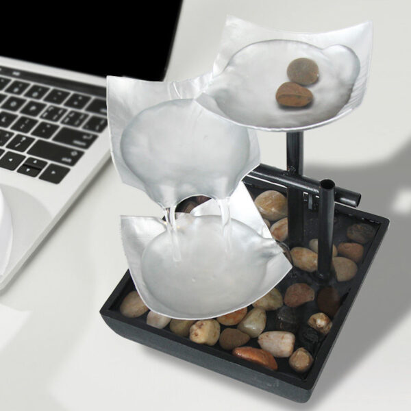 New Home Decoration Flowing Water Ornaments Desktop Fountain Crafts For Home Decor - Image 5