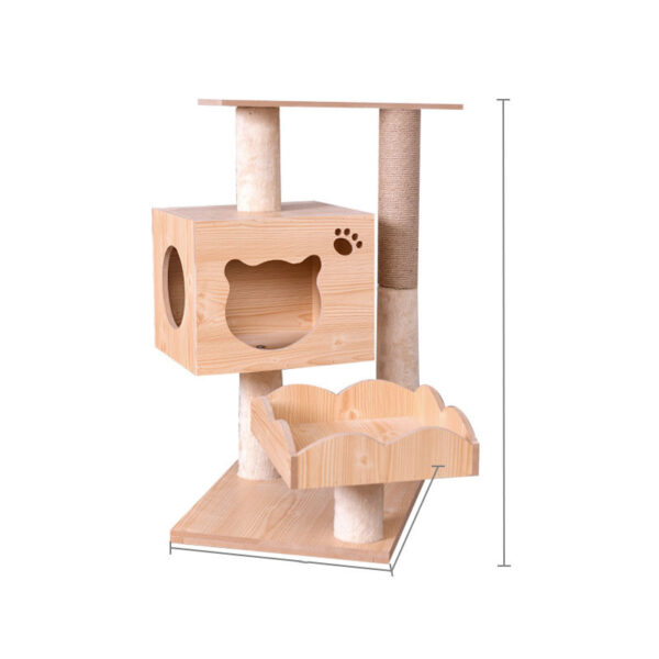 Cat Crawl Nest Scratching Board Tree Supplies Pet Toy Space Capsule - Image 7