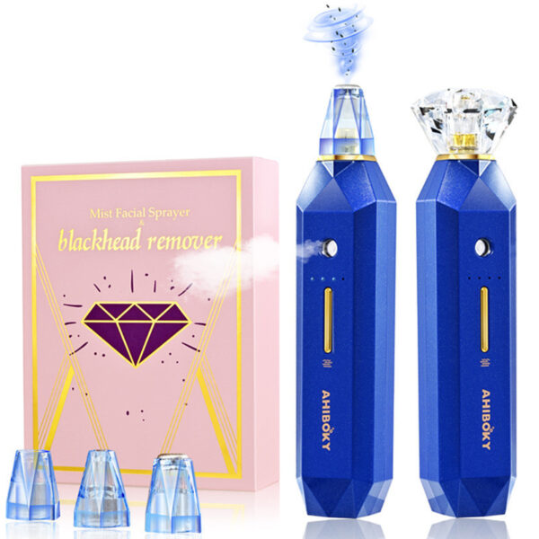 2-IN-1 Blackhead Remover Vacuum Pore Cleaner Acne Remover Mist Facial Sprayer Skin Mouisture Nose Face Deep Cleansing Skin Care - Image 4