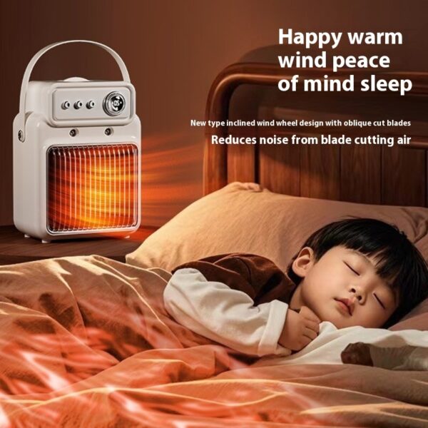 1200W 2 In 1 Efficient Room Heater Humidifying Table Heater Overheating Protections Heater Indoor Heater Suitable For Offices - Image 6