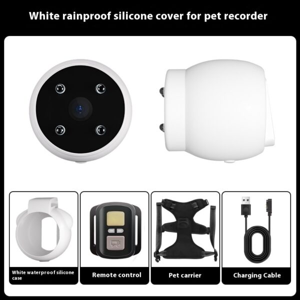 Pets Recorder Pet Tracker Collar Dogs And Cats Viewing Angle Motion Recording Camera Action Camera With Video Records Cat Collars Camera Sport Pet Products - Image 5