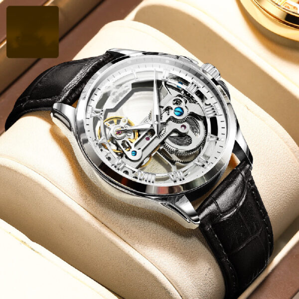 Men's Waterproof Luminous Mechanical Watch - Image 2