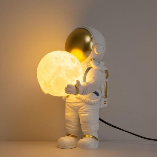 Astronaut Creative Bedroom Bedside Spaceman Lamps - Image 8