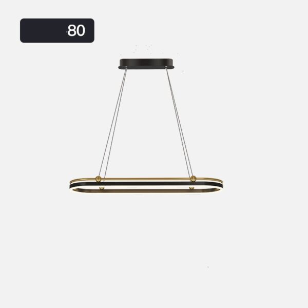 Dining Room Chandelier Modern Creative Personality Art Table Bar Long Chandelier - Image 7