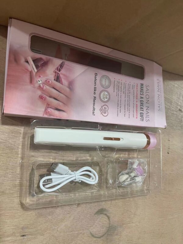Cross-border Nail Piercing Device Electric Nail Trimmer Five-in-one Nail Polishing Machine Nail File Flawless Nail Polish - Image 6